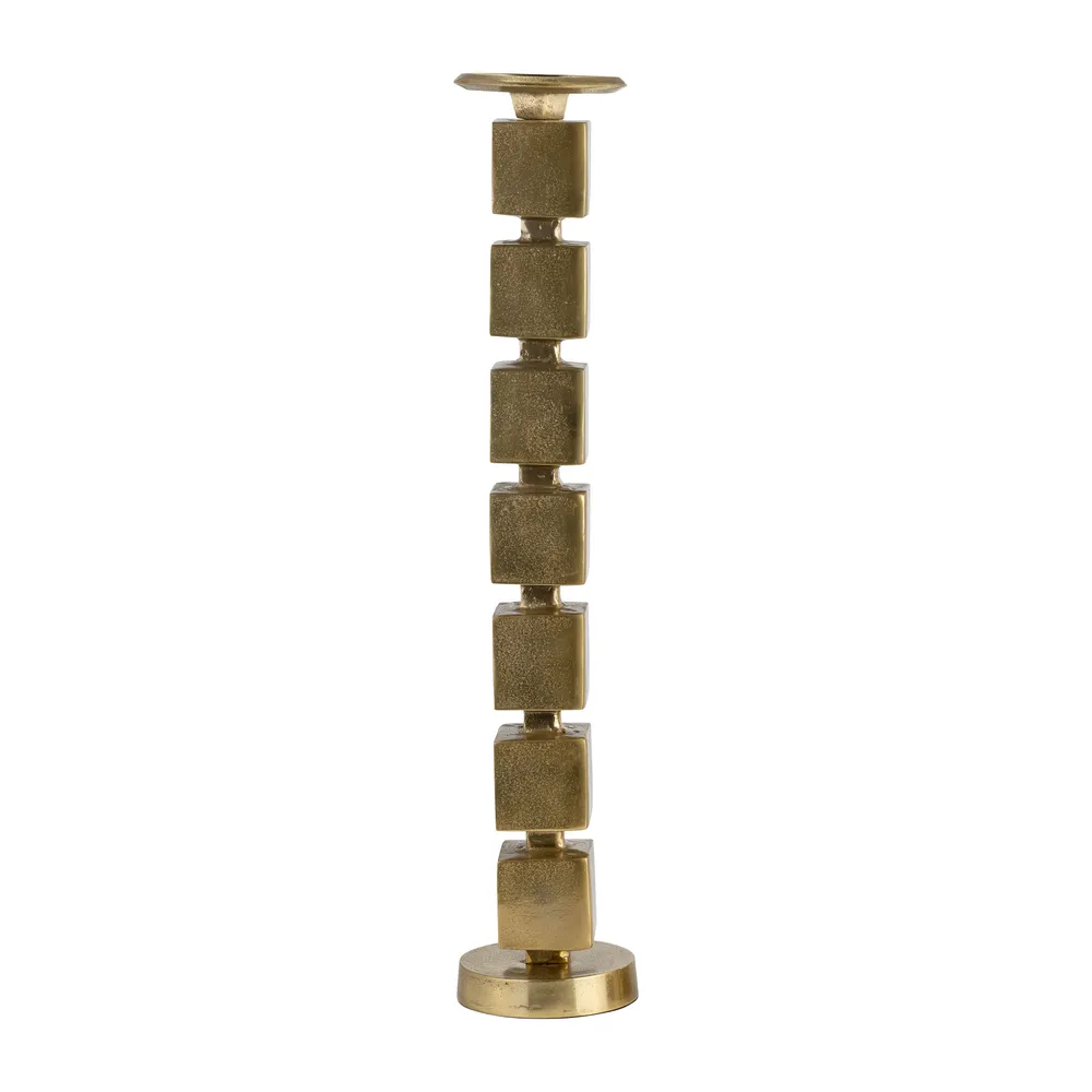 BARNETSHAW GOLD CANDLE HOLDER 24 (IN)
