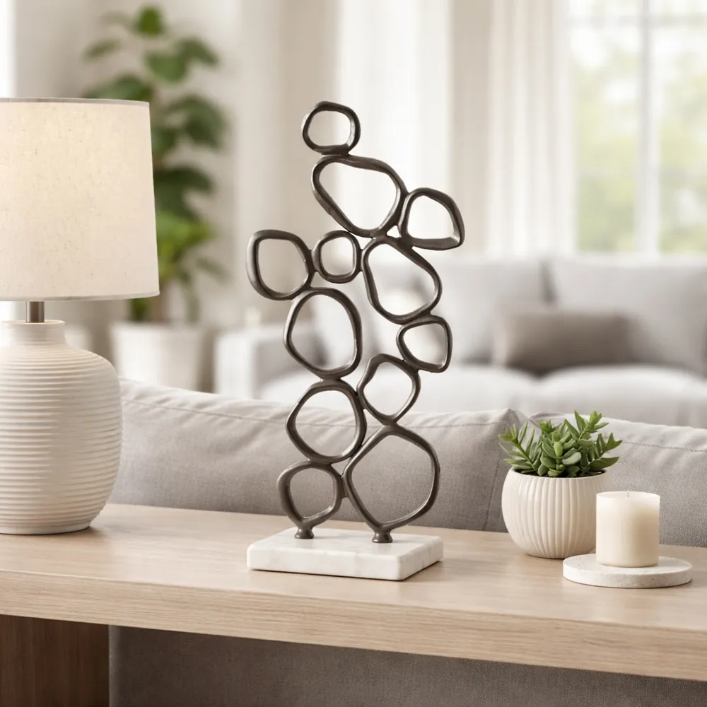 DECKERVALE BLACK DECOR 25 (IN)