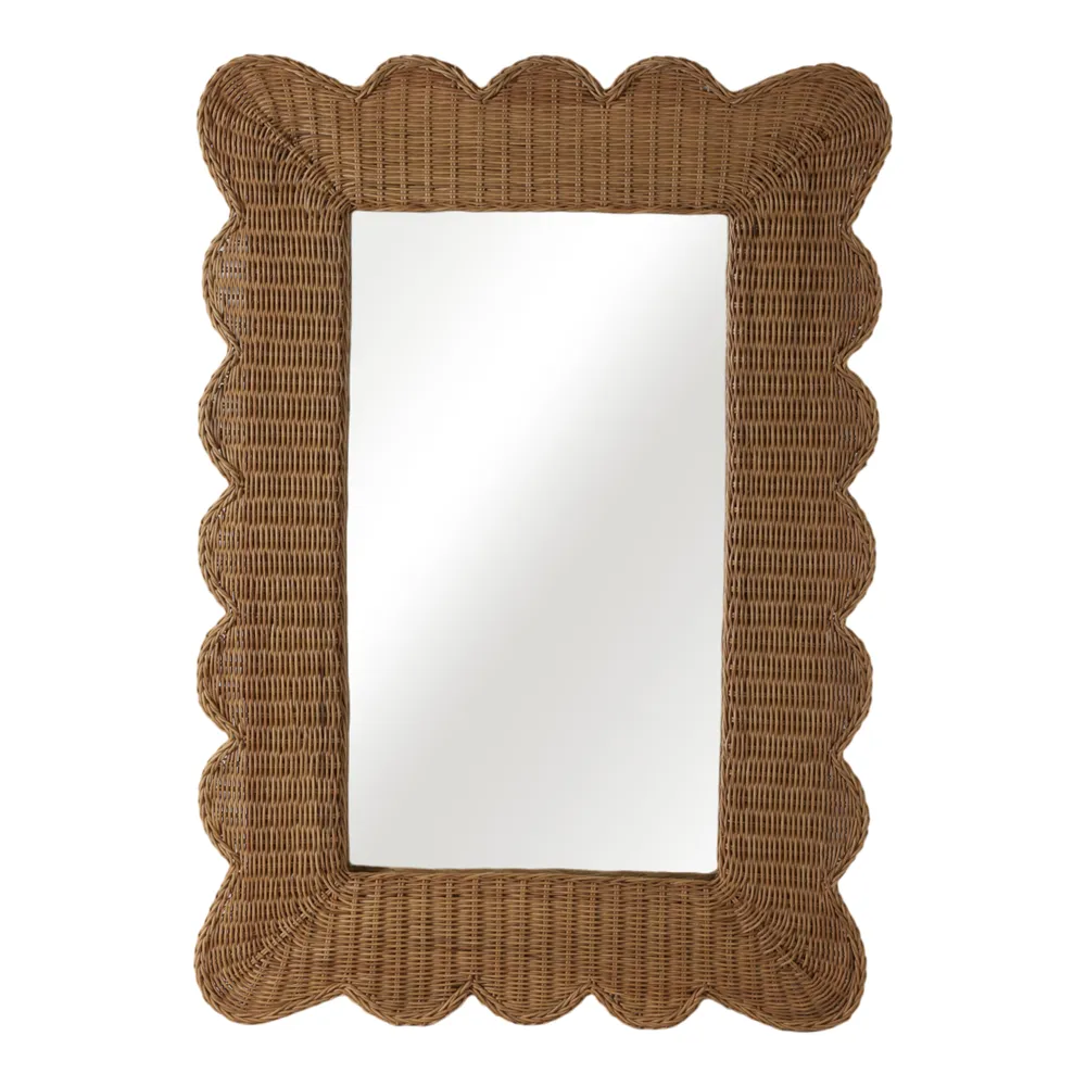 CABOTPORT TAN MIRROR 44 (IN)