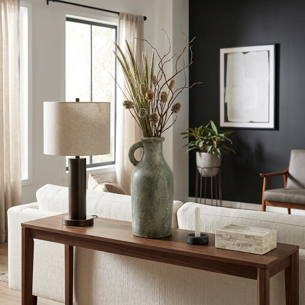 GORDENFIELD GREEN VASE 20 (IN)