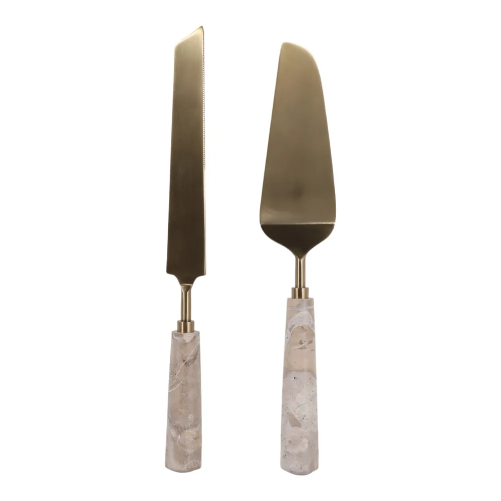 ALDEROAK SET OF 2 TAN SERVEWARE 1 (IN)