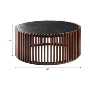 REIDMORE BROWN COFFEE TABLE 17 (IN) 9