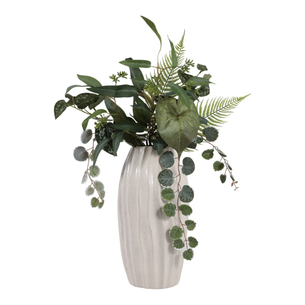 LINTONHAM IVORY VASE 14 (IN)