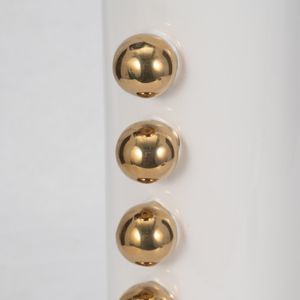 GARSONHAM WHITE VASE 16 (IN) 6