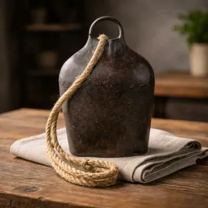 Old Fashion Iron Bell 3x4in 1