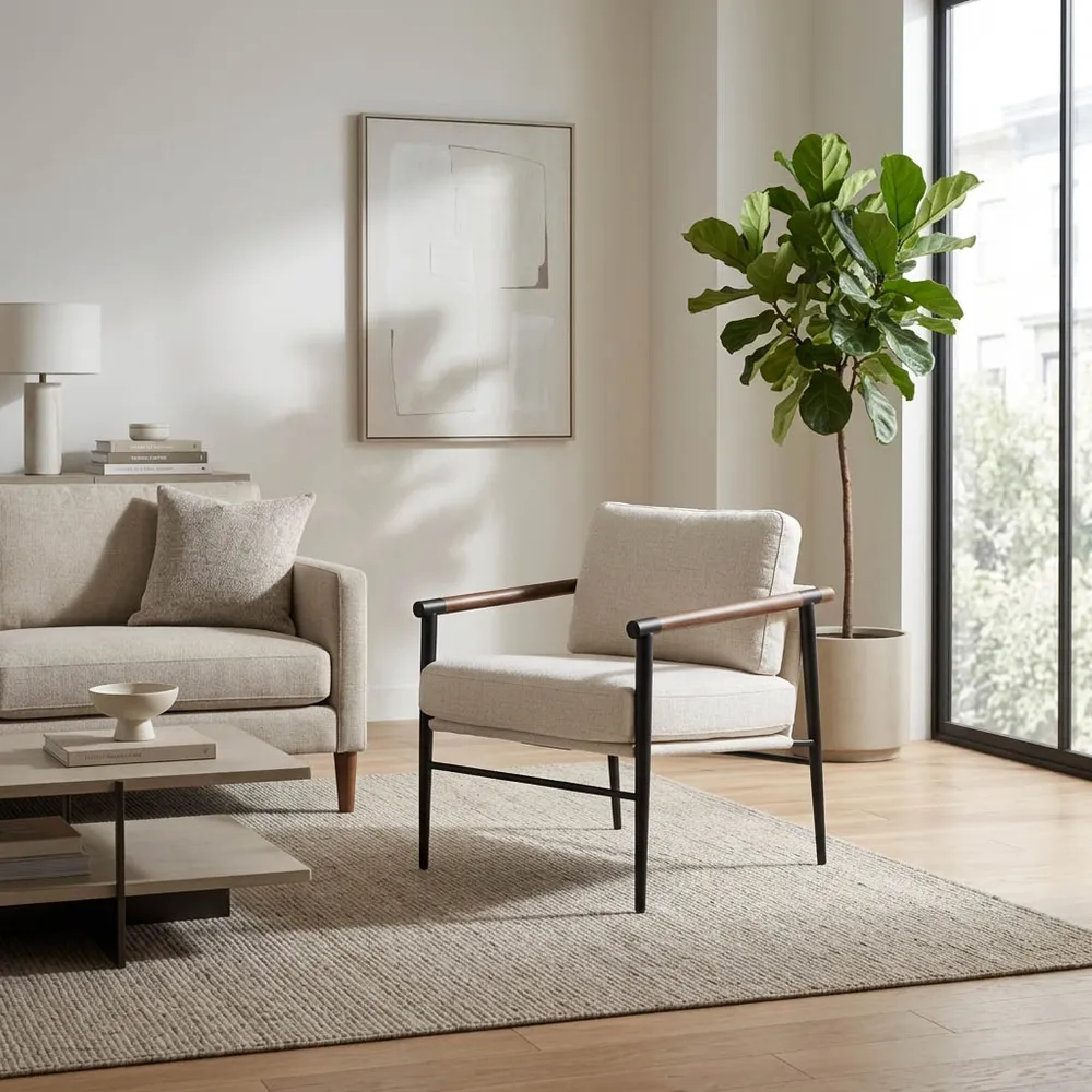 BURTONSHAW GRAY CHAIR 34 (IN)