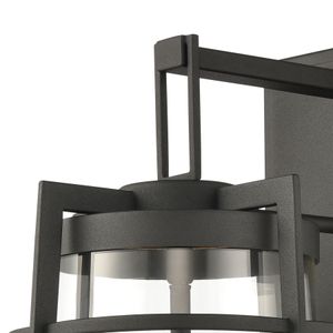 Crofton 19'' High 2-Light Outdoor Sconce - Charcoal 2