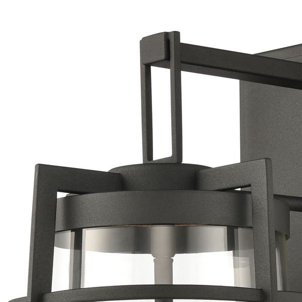 Crofton 19'' High 2-Light Outdoor Sconce - Charcoal