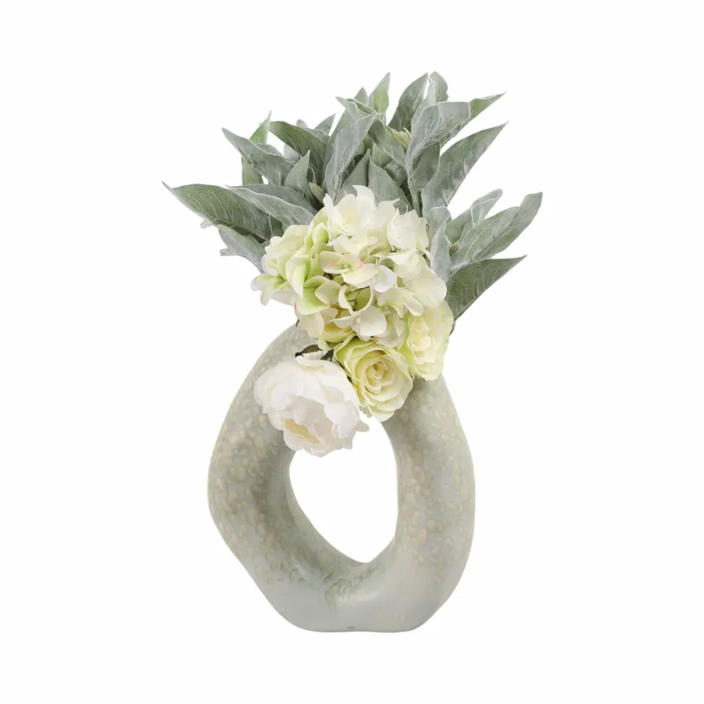 BYRONMORE CREAM VASE 14 (IN)