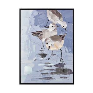 Seagull Abstract Framed Wall Art 1