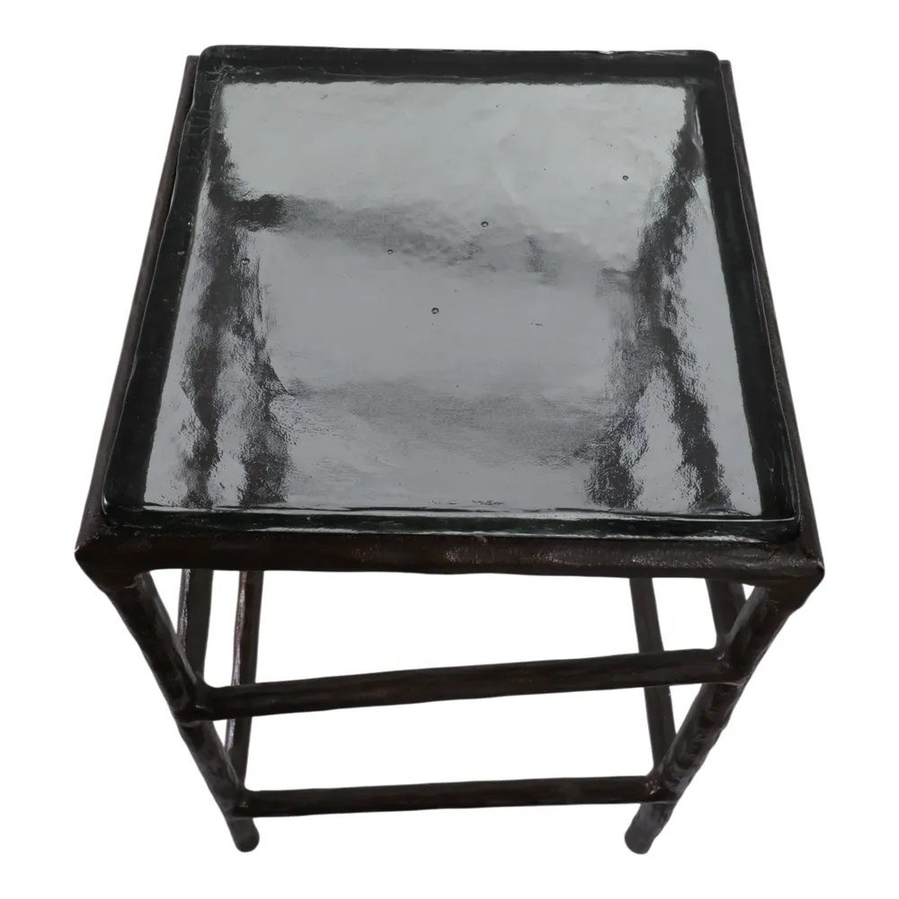 HADWICKBEACH SET OF 2 GOLD TABLE 25 (IN)