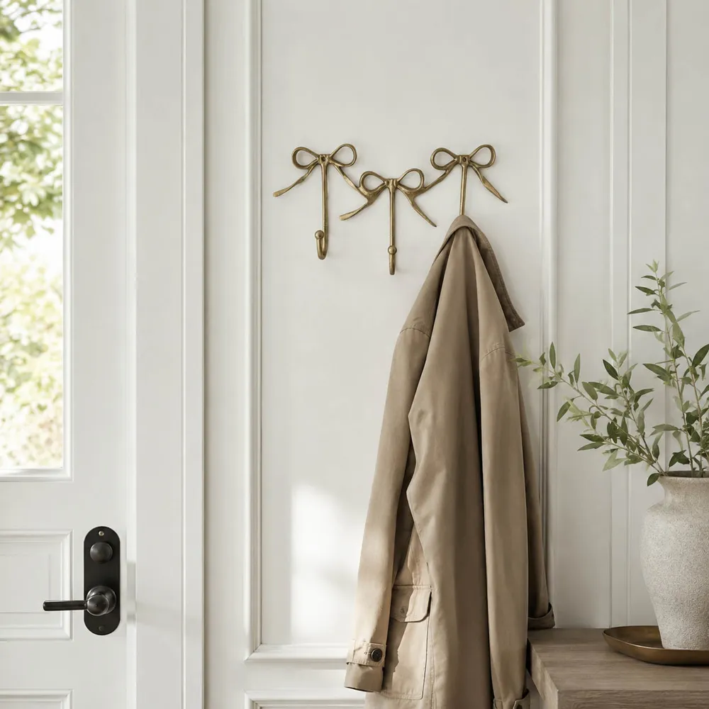 DUNLAP GOLD WALL SHELF 8 (IN)