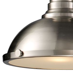 Chadwick 47'' Wide 3-Light Linear Chandelier - Satin Nickel 2