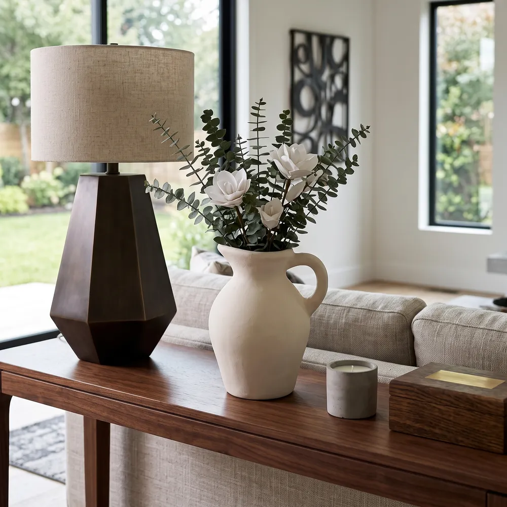 HASTINGSTON BROWN VASE 13 (IN)