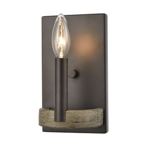 Transitions 8'' High 1-Light Sconce - Oil Rubbed Bronze 1