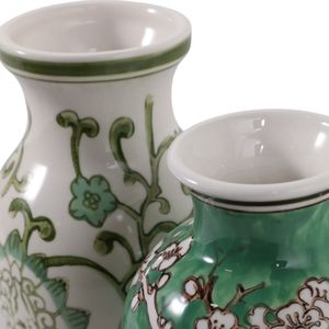 KEATONHOLM SET OF 2 GREEN CHINOISERIE 7 (IN) 8