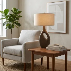 DUNCANSHAW BROWN LAMP 30 (IN) 6