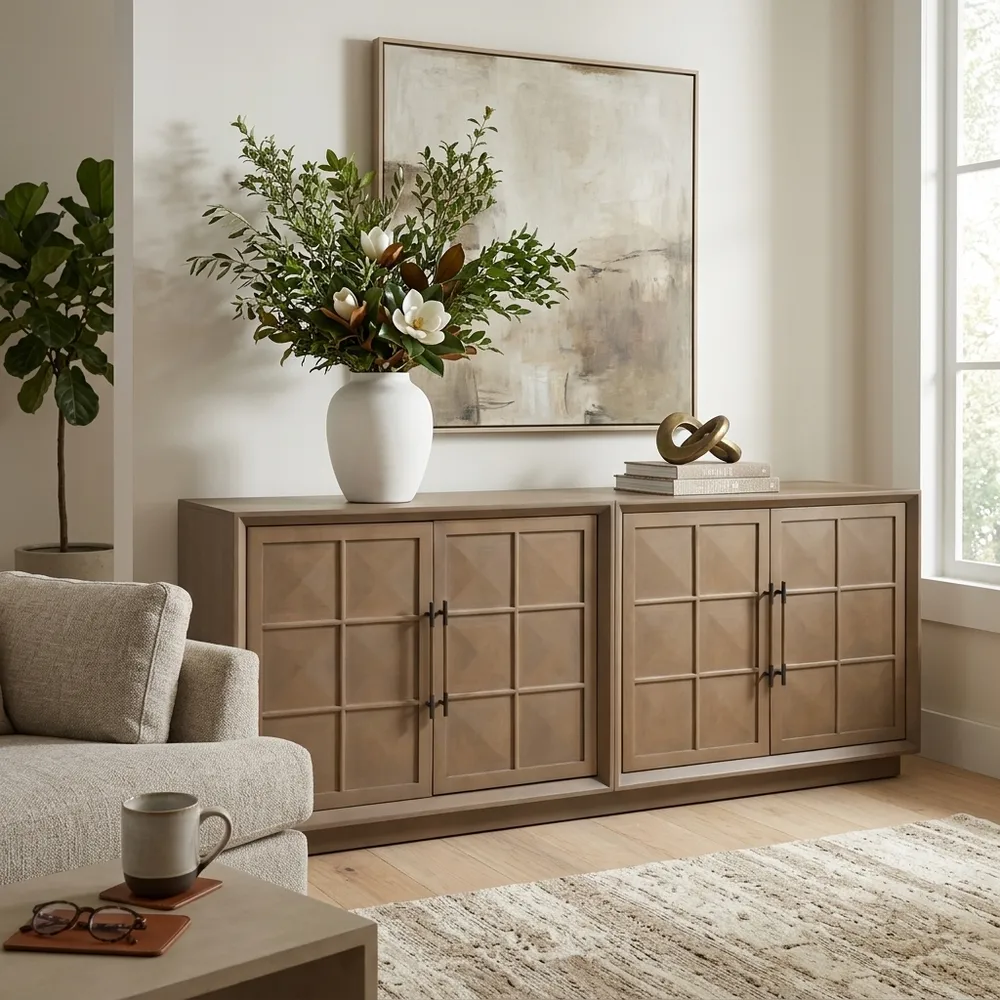 WESTONFIELD BROWN CABINET 35 (IN)