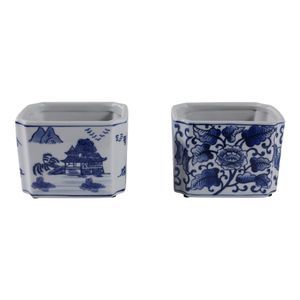 GAINESDALE SET OF 2 BLUE PENCIL CUP 4 (IN) 1