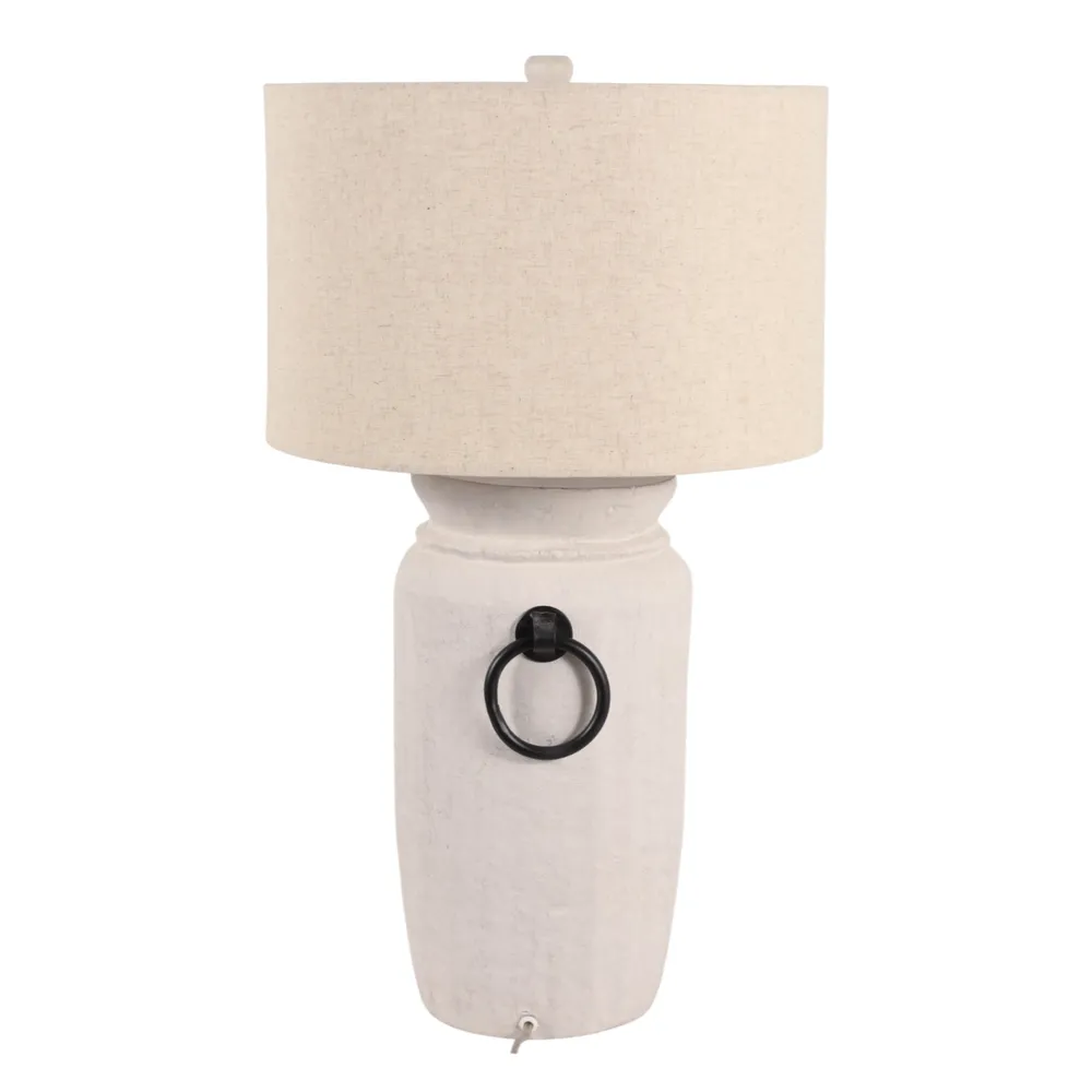 BRECKVIEW IVORY LAMP 29 (IN)