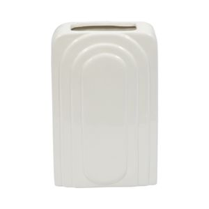 GRAYDONTON WHITE VASE 7 (IN) 1