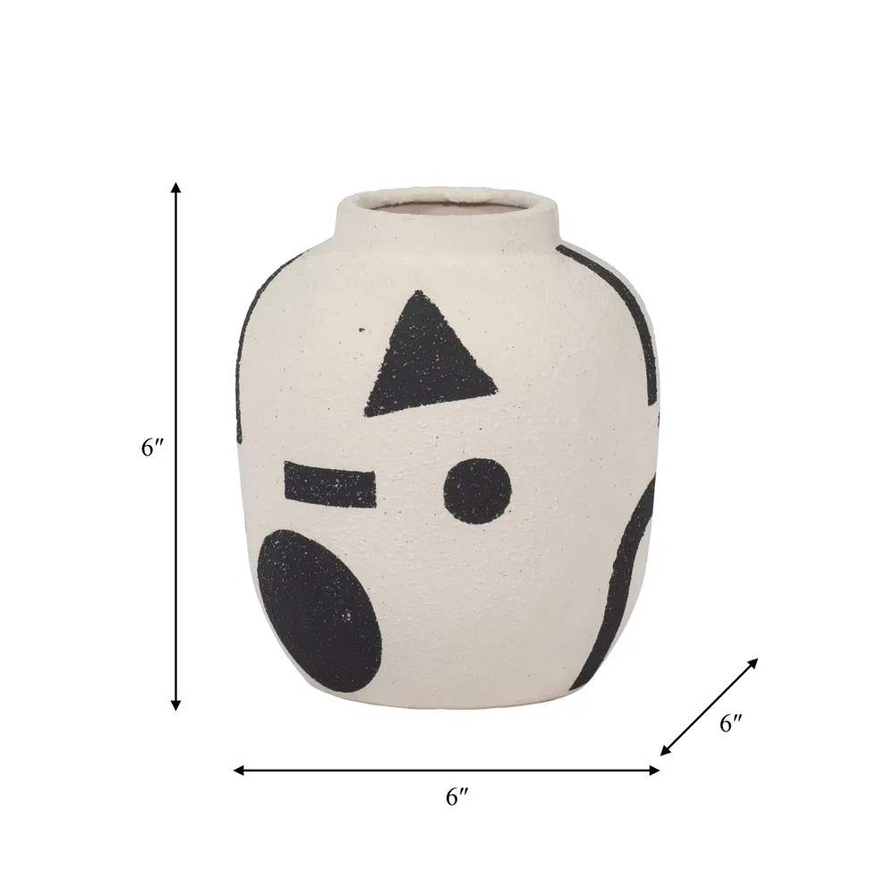 CALBEACH IVORY VASE 6 (IN)
