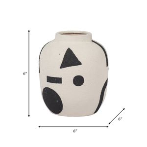 CALBEACH IVORY VASE 6 (IN) 9
