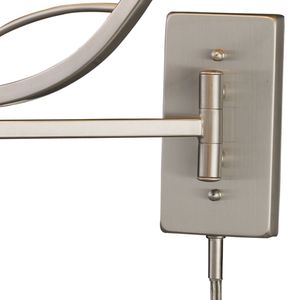 Elysburg 17'' High 1-Light Sconce - Satin Nickel 3