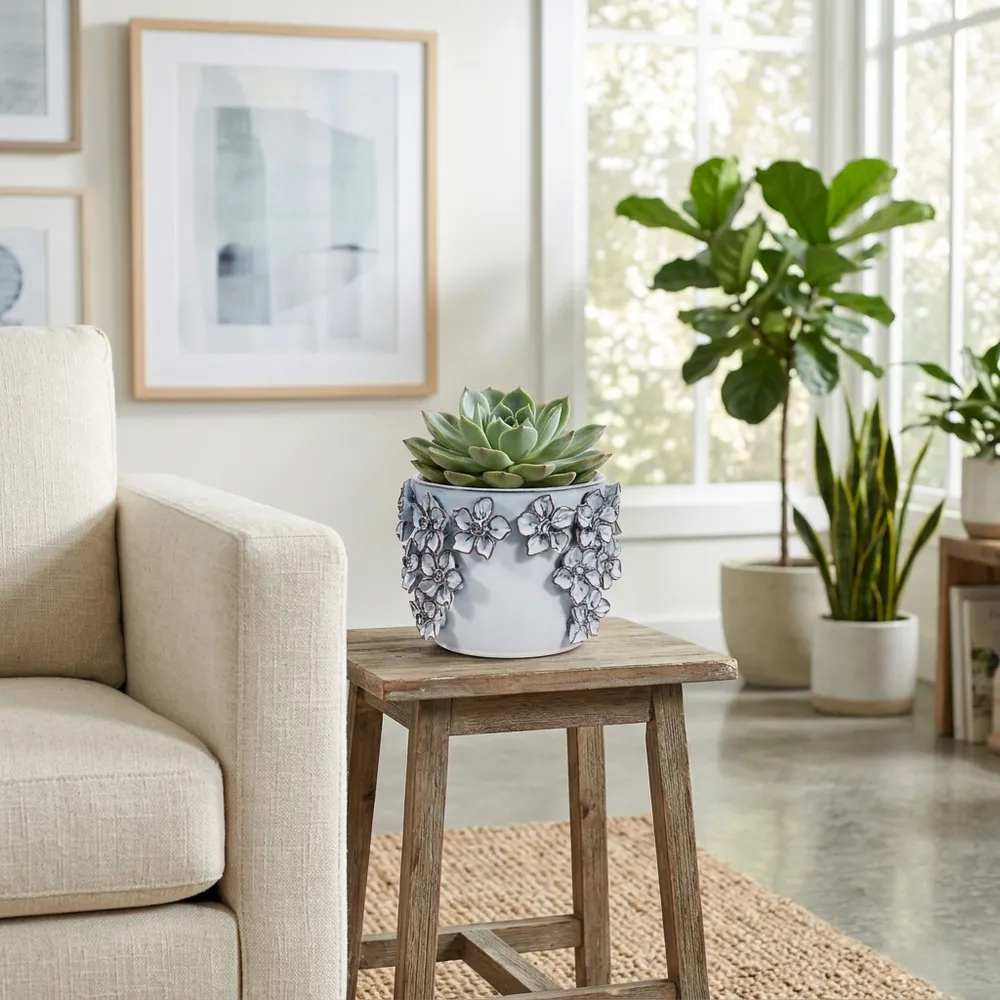 ELWINCROSS BLUE PLANTER 6 (IN)