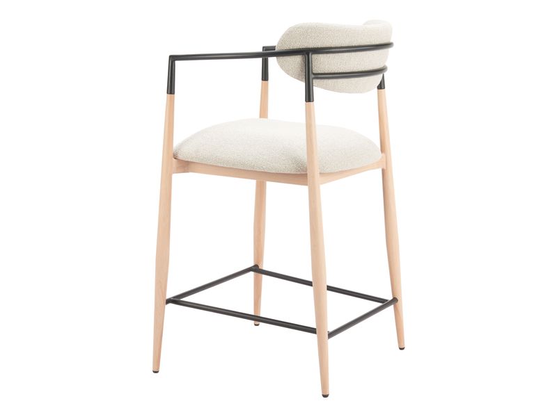 Equinox Counter Stool Oyster Gray & Natural 6