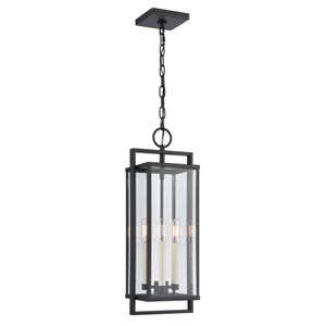 Gladwyn 8.25'' Wide 3-Light Outdoor Pendant - Matte Black 3