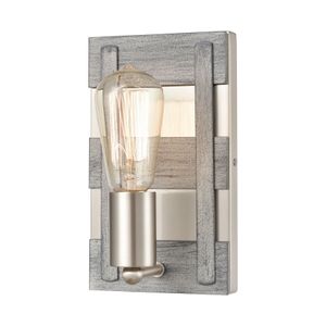 Brigantine 9'' High 1-Light Sconce - Weathered Driftwood 1