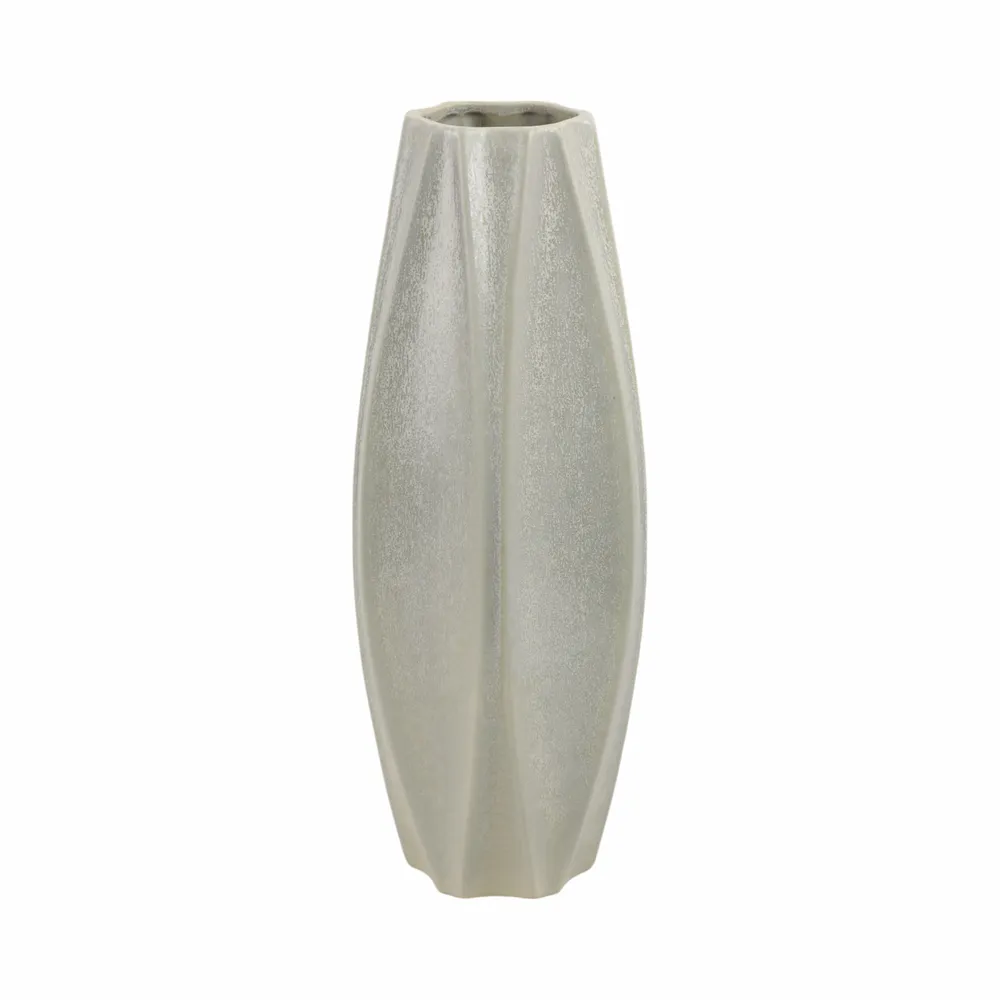 EMMETTON GRAY VASE 16 (IN)