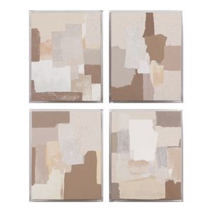 DRAYTONWAY SET OF 4 IVORY ART 20 (IN) 1