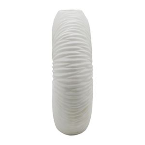 DORSETFORD WHITE VASE 21 (IN) 4