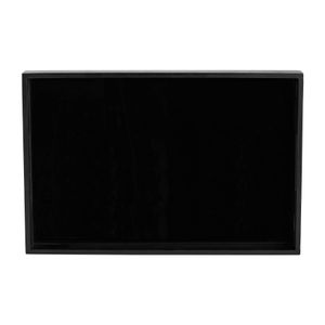 BAYBURN SET OF 2 BLACK WOOD/GLASS 2 (IN) 7