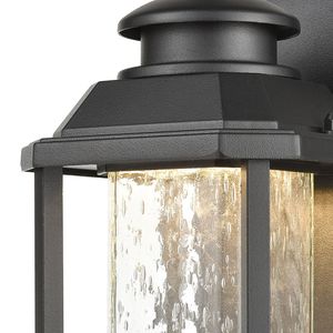 Irvine 10'' High 1-Light Outdoor Sconce - Matte Black 3