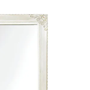 Masalia Floor Mirror - Antique White 4