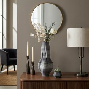 AIDENWELL GRAY VASE 15 (IN) 2