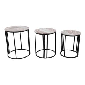 BRYNMILL SET OF 3 BLACK TABLE 24 (IN) 1