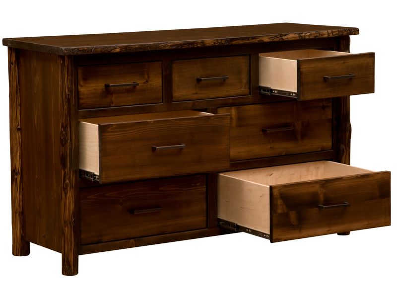 Headwaters Seven Drawer Dresser - Coffee - Premium Line 3