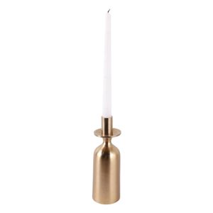 KIRBYWICK GOLD CANDLE HOLDER 9 (IN) 3
