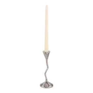 VERNONPORT SILVER CANDLE HOLDER 8 (IN) 3