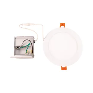 Mercury 7'' Wide Integrated LED Round Recessed Light - White 2