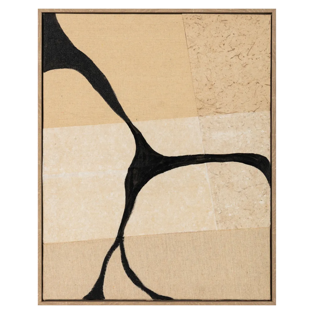 ZOEFORD SET OF 6 BLACK ART 20 (IN)