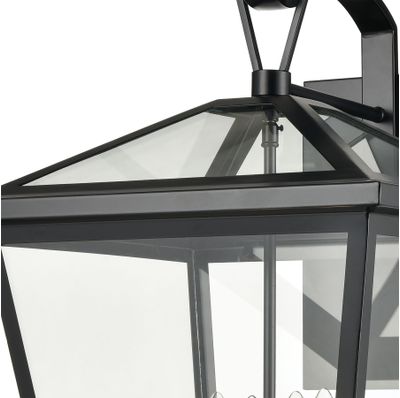 Main Street 23″ High 4-Light Outdoor Sconce - Black
