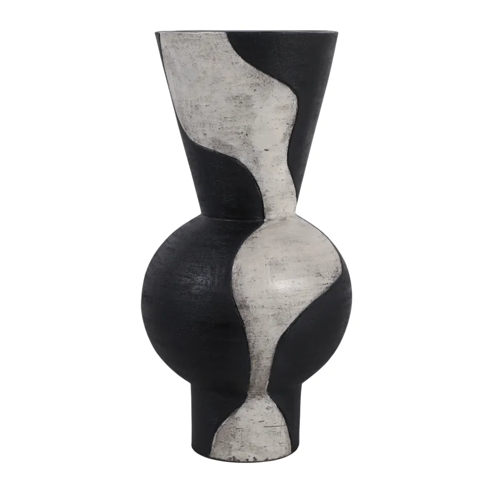 BLAIRRUN WHITE VASE 23 (IN)