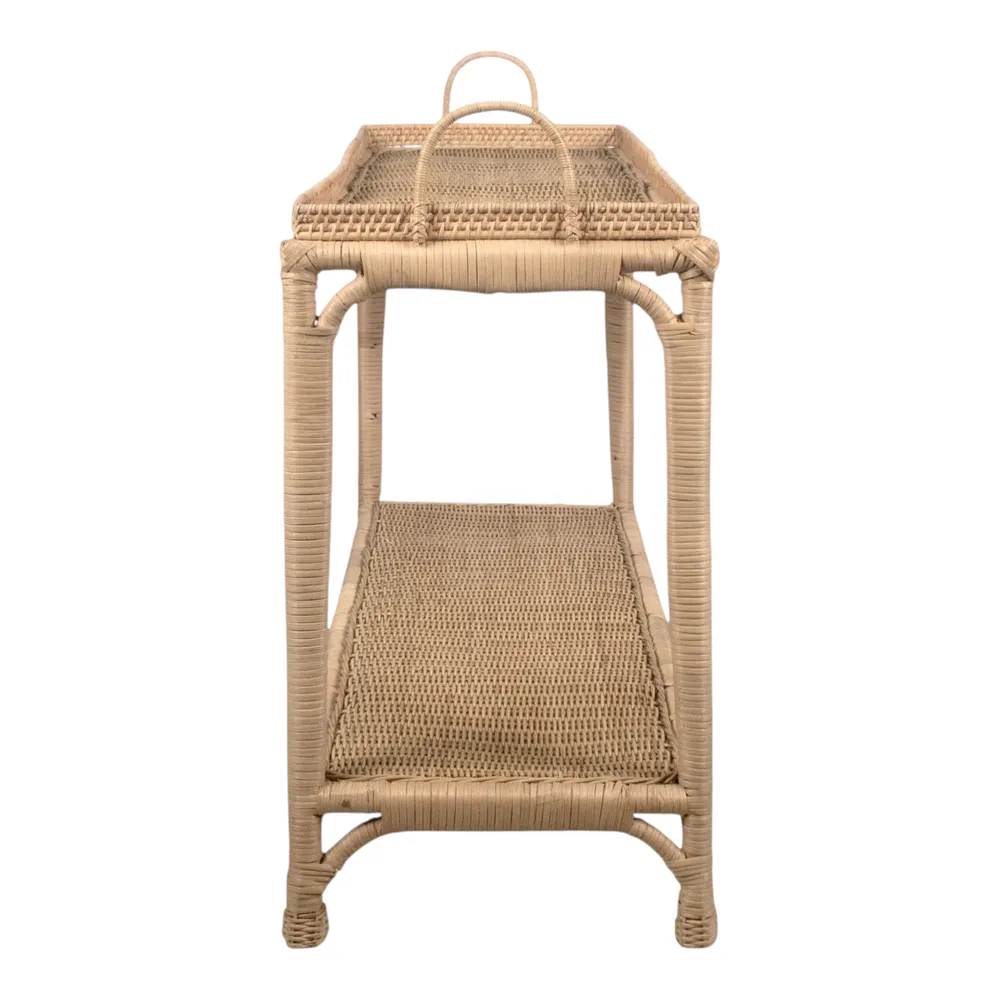 ENNISWIND SET OF 3 TAN CONSOLES 30 (IN)