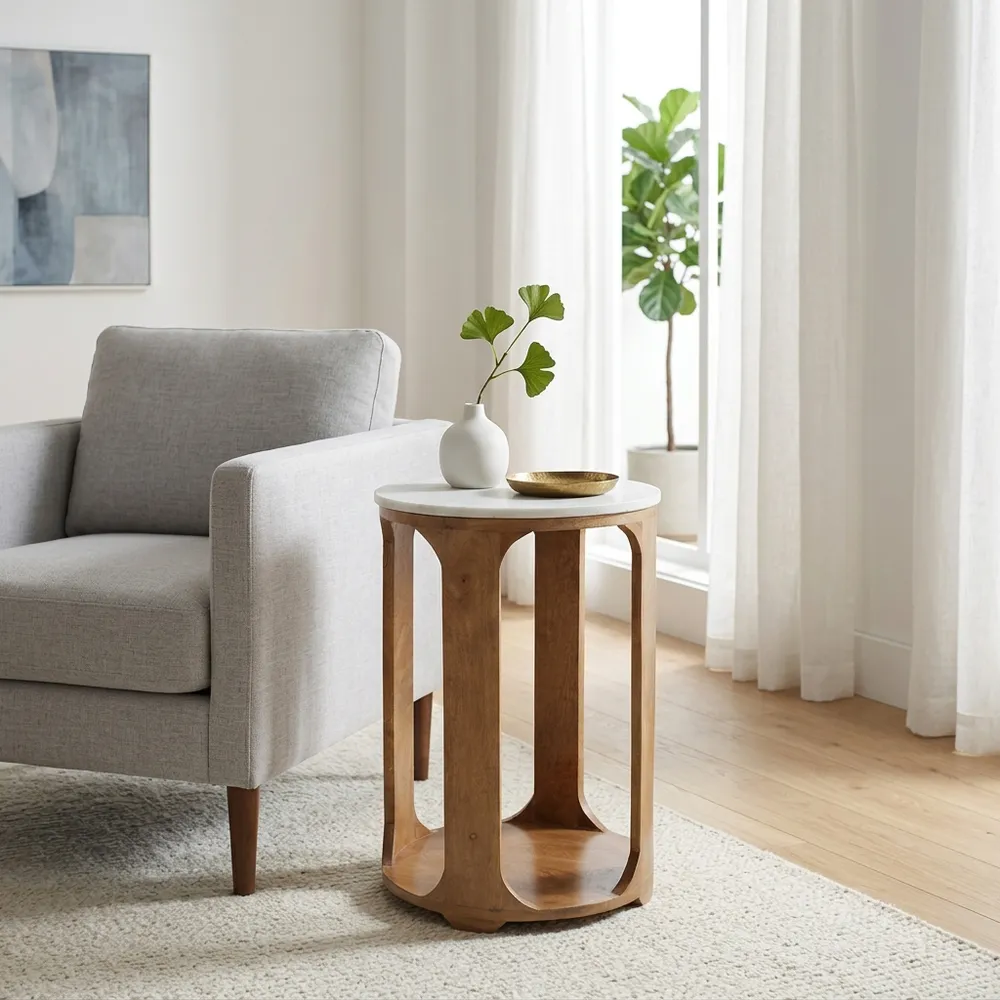 DASHHAVEN TAN TABLE 22 (IN)
