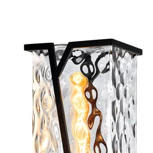 Waterfall 18'' High 1-Light Outdoor Sconce - Matte Black 4